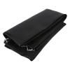 FSDIYU Trampoline Replacement Jumping Mat, 8FT Water-Resistant UV Resistant Safety Spring Jumping Mat with V-Rings, High Elastic Round Trampoline Accessories, 8FT(48 Buckle),Black view 1