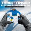 OutdoorMaster Ski Snow Gloves for Women & Men, 3M Thinsulate Waterproof Snowboard Gloves for Winter Warm Windproof Snowmobile with Double-Pocket view 4