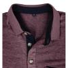 Men Fall Winter Polo Shirts Long Sleeved Flip Collar Tops Pocket Button V Neck T Shirts Golf Casual Sports Tops Mens Casual Shirts Dark red L view 4