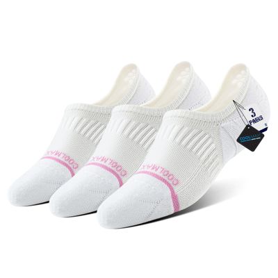 BRISIRA Bamboo Viscose Compression No Show Socks Womens Non Slip Running Athletic Cushion Moisture Wicking Low Cut