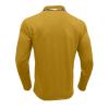 Men Fall Winter Polo Shirts Long Sleeved Flip Collar Tops Pocket Button V Neck T Shirts Golf Casual Sports Tops Mens Long Sleeve tee Shirts Yellow L view 4