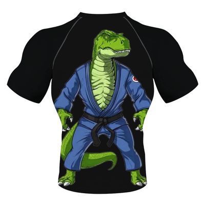 DEHAHA Men's Rex Moisture Wicking Undershirt Jiu Jitsu No Gi Base Layers, Small