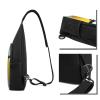 Crossbody Sling Backpack Sling Bag for Men Women Cross Chest Bag Shoulder Bag lemon Travel Hiking Daypack view 2