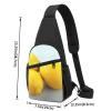 Crossbody Sling Backpack Sling Bag for Men Women Cross Chest Bag Shoulder Bag lemon Travel Hiking Daypack view 3