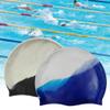 Vdaxvme Highly Elastic Silicone Swim Hat for Adult Long Short Hair Ergonomics Designing Waterproof Swimming Hat Swim Pool Hat view 3