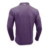 Men Fall Winter Polo Shirts Long Sleeved Flip Collar Tops Pocket Button V Neck T Shirts Golf Casual Sports Tops Tshirts Shirts for Men Purple XL view 4