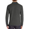 Men Fall Winter Polo Shirts Long Sleeved Flip Collar Tops Pocket Button V Neck T Shirts Golf Casual Sports Tops Men's t-Shirts Gray L view 2