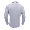 Men Fall Winter Polo Shirts Long Sleeved Flip Collar Tops Pocket Button V Neck T Shirts Golf Casual Sports Tops Mens Casual Shirts White L view 4