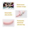 Cup Accessories Set for Stanley 30oz 40oz, Water Bottle Cup Handle Strap Letter Charms Sticker & Butterfly Straw Cover Topper (Pink L) view 3
