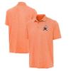 Antigua Men's Heather Orange Cleveland Browns Par 3 Polo view 1