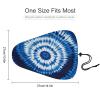 LFDSPYJE Bike Seat Cover for Women Men Tie-dye Blue Bike Seat Cushion Waterproof Bicycle Seat Cover Bike Seat Rain Cover with Drawstring Bike Seat Dust Protective Cushion view 2