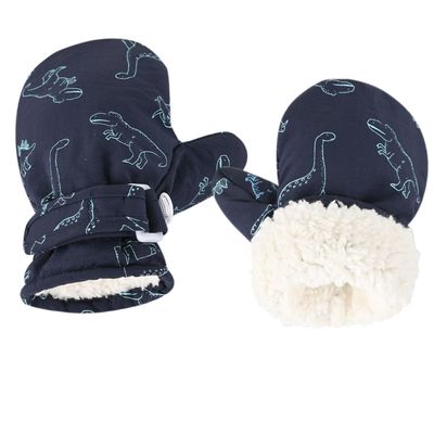 Baby Toddler Mittens, Boys Girls Winter Outdoor Gloves, Kids Easy-On Fleece Warm Mitterns 2-4 Years
