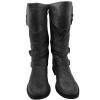 JUNQIAKO Medieval Male Renaissance Pull On Mid Calf Gothic Boots Adult Pirate Boot Halloween Costume Accessory view 3