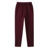 Mens Fleece Sweatpants Heavyweight Baggy Elastic Waist Joggers Pants with Pockets Wide Leg Trousers Sweat Pants view 2