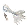 Dpofirs Fencing Body Wire, Transparent Fencing Wire Body Cord, Stainless Steel Plastic Fencing Saber Foil Epee Body Cable for Training Competitions view 2