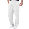 Mens Fleece Sweatpants Heavyweight Baggy Elastic Waist Joggers Pants with Pockets Wide Leg Trousers Sweat Pants view 1