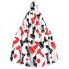 Chess Pattern Cape Cloak Adults Hooded Cloak For Women Men Halloween Costumes Christmas Cosplay view 1