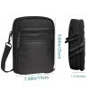 SXJWISHES Tactical Concealed Carry Gun Pouch, Soft Pistol Case Holster Fanny Pack with Magazine Holder,Concealed Carry sling Bag Single shoulder Chest Backpack Pack view 4