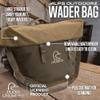 ALPS OutdoorZ Ducks Unlimited Wader Bag - Brown/Tan view 2