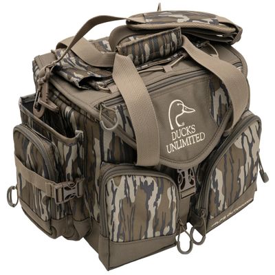 ALPS OutdoorZ Floating Deluxe Blind Bag Waterproof Gear Organizer for Duck Hunting, Floating Equipment Tote with Adjustable Strap, Protective Eyewear Case, Thermos Holder & Customizable Storage