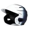 Boombah DEFCON Metallic Fade Batting Helmet Sleek Profile NOSCAE White/Metallic Navy - Size Senior 7" - 7 3/4"