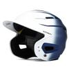Boombah DEFCON Metallic Fade Batting Helmet Sleek Profile NOSCAE White/Metallic Royal Blue - Size Junior 6 1/4" - 7"