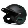 Boombah DEFCON Metallic Fade Batting Helmet Sleek Profile NOSCAE Black/Metallic Dark Green - Size Junior 6 1/4" - 7"
