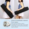 Baestappy Cotton yoga mat bag with Pockets and Adjustable Strap - Full Zip Cargo Yoga Mat Carrier Bag - Bag for 1/4" 1/3" Thick Yoga Mat view 3
