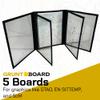 Battle Briefing Board for IBOLC, West Point, OPORD Brief Plexiglass Board, Army, Stealth Black (9 x 12), Made in The USA, Veteran Owned view 4