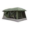 Gazelle Tents, T4 Tandem Hub Tent, Easy 90 Second Set-Up, Waterproof, UV Resistant, Convertible Screen Room, Removable Floor, 4-8 Person, Alpine Green, 78" x 94" x 165", GT450GR view 1