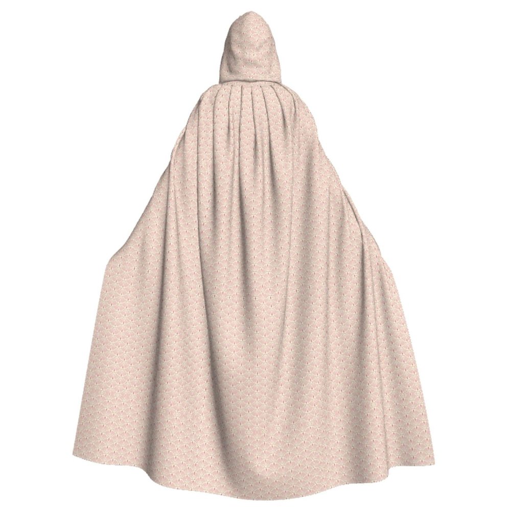 DRTGEDS Soft Colors Eiffel Tower Unisex Adult Halloween Cloak With Hood Long Witch Costume Cosplay Capes Magician Cloak