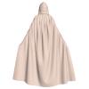 DRTGEDS Soft Colors Eiffel Tower Unisex Adult Halloween Cloak With Hood Long Witch Costume Cosplay Capes Magician Cloak view 1