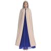 DRTGEDS Soft Colors Eiffel Tower Unisex Adult Halloween Cloak With Hood Long Witch Costume Cosplay Capes Magician Cloak view 2