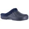 Fox Valley Traders Womens Fleece Lined Clogs for Indoor and Outdoor Use, Navy Blue, Size 10 view 2