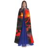 DRTGEDS Kilauea Volcanos Unisex Adult Halloween Cloak With Hood Long Witch Costume Cosplay Capes Magician Cloak view 2