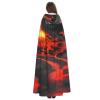 DRTGEDS Kilauea Volcanos Unisex Adult Halloween Cloak With Hood Long Witch Costume Cosplay Capes Magician Cloak view 4