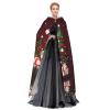 DRTGEDS Merry Christmas Santa Claus Gift Unisex Adult Halloween Cloak With Hood Long Witch Costume Cosplay Capes Magician Cloak view 3