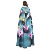 DRTGEDS Origami Paper Cranes Unisex Adult Halloween Cloak With Hood Long Witch Costume Cosplay Capes Magician Cloak view 4