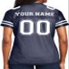 Custom Replica Football Jerseys for Women Personalized Team Name & Number Football Jerseys 2 Sided (True Navy-4XL) view 3