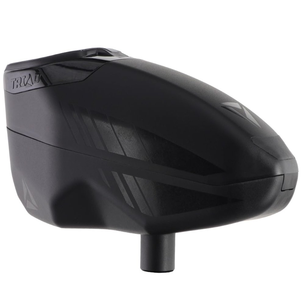 JT Triad Electronic Paintball Loader with PBB Barrel Plug - Red/Black Combo Package