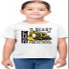 3T White Toddler I'm Ready to Crush Preschool Funny Excavator Toddler T-Shirt view 2