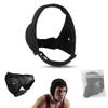 BLISSTAO Wrestling Headgear, BJJ Ear Guard, Soft, Low Profile, Reinforced Stitching, Non Scratch, Non Slip, Unltra-Soft Chin Pads, Protective Storage Washing Bag (Black) view 1