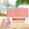 CallaSports Neoprene Beach Socks - Water and Sand Socks for Men and Women (Large, Sea Shells) view 3