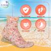 CallaSports Neoprene Beach Socks - Water and Sand Socks for Men and Women (Large, Sea Shells) view 4