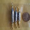 15 PCS. TROLLING Sinker W/#7 Brass Barrel Swivel 1/2, 3/8, 1/4 OZ. 5ea. for Toothy Critters, Rigging Baits and Lures for Saltwater & Freshwater. view 1