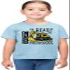 3T Light Blue Toddler I'm Ready to Crush Preschool Funny Excavator Toddler T-Shirt view 2