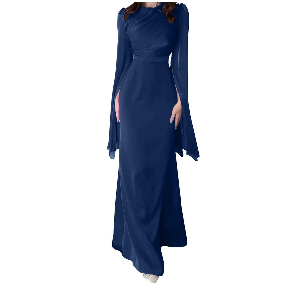 Fairy Dress Woman Renaissance Medieval Costumes Dress Round Neck Short Sleeve High Waist Dress Steampunk Dress