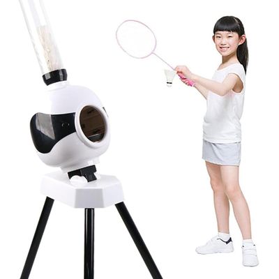 Badminton Machine Portable Badminton Serve Machine, Automatic Shuttlecock Launcher Badminton Robot Shooting Machine Badminton Training Machine Automatic Badminton Pitching Machine for Indoor & Outdoor