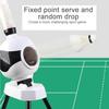 Badminton Machine Portable Badminton Serve Machine, Automatic Shuttlecock Launcher Badminton Robot Shooting Machine Badminton Training Machine Automatic Badminton Pitching Machine for Indoor & Outdoor view 4