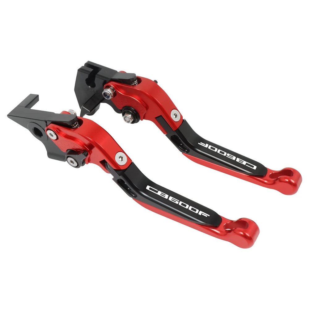WUICSL Clutch Brake Lever for CB600F CB600 F CB 600F for Hornet 2007-2013 Motorcycle CNC Adjustable Folding Brake Clutch Levers Extendable Handle Lever Brake and Clutch Lever